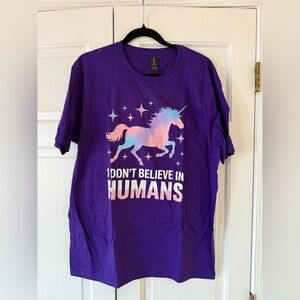 Gildan Softstyle Purple T-Shirt